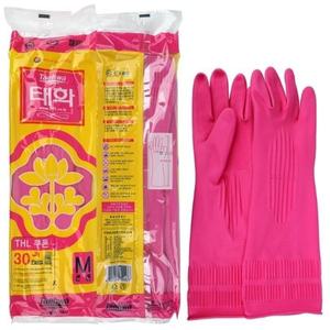 [아우트]태화 고무 고무장갑 선형 10p