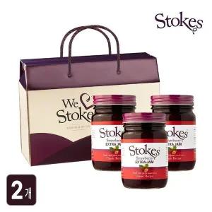 [하프클럽/]Stokes 영국 프리미엄 잼 스톡스 스트로베리 잼 (340g x3개입) 선물