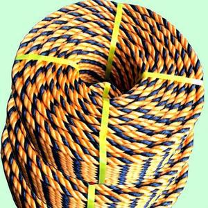 14mm 안전로프 캠핑 주황 검정 천막 고정 90M안전줄