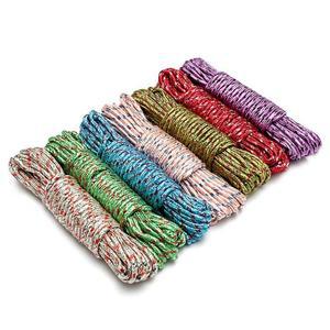 밧줄 캠핑 등산 질긴 로프 탄성 이중짜임 현수막 텐트 타프 낚시 줄 끈 빨랫줄 5mm 얇