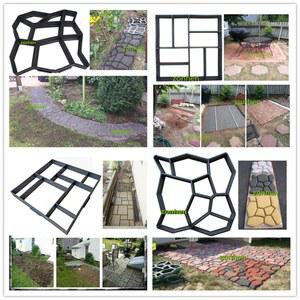 문양거푸집 콘크리트 바닥 형틀 43cm 블럭 거푸집 맨홀 라인 고무 현무암판석