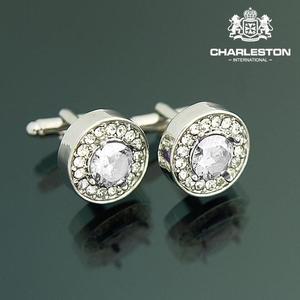 [S17Y07W]찰스턴 고급 커프스버튼 드레스 넥타이핀