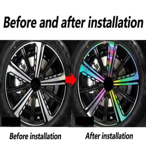 자동차 실내 장식 액세서리 휠 허브 색상 변경 패치 BYD KING DM-i  용 스크래치 커버