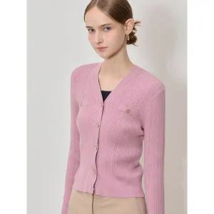 [리스트]데일리 골지 브이넥 니트 가디건 택가격 148000원 _P404777272