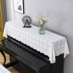 레이스 피아노 덮개 먼지커버 오염방지 90 x 200cm