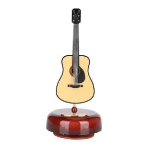 엔틱 스텐드 기타 뮤직박스 오르골 뮤직박스 선물 클래식오르골 보석함 음악박스 기타오르골