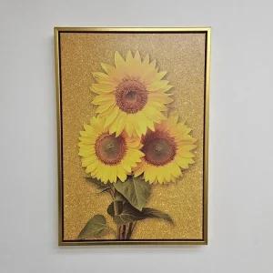 현관 재물 운수대통 해바라기 액자 대박 돈벼락 (46rrn)