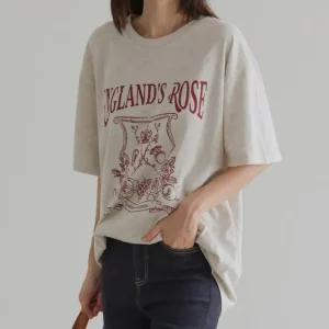 빅사이즈 509 타임리스박시반팔티셔츠 DWBV252