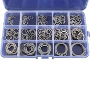 SUS 축용 STW C링 사이즈별 304 스냅링 250PCS 세트 스냅링 고정링 기계C링 304스냅링 축용스냅링