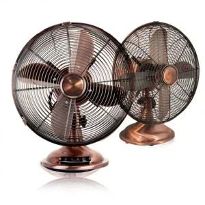 [골드스마일]미니선풍기 니코1213 클래식 메탈선풍기 황동 동선풍