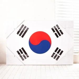 대성 산디아섹 엣지 액자 태극기 30x45