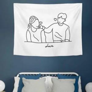 패브릭포스터 가림막포스터 월데코 (소-100X75) (48MoQ)