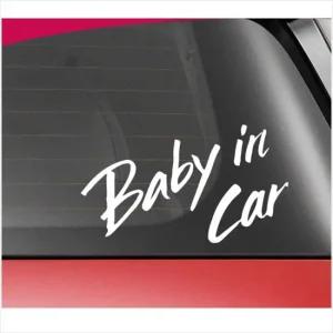 D24 BABY IN CAR 차량용 데칼스티커 TKBB-16 활용도높은 편리한 튜닝스티커 꾸미기 자동차튜닝