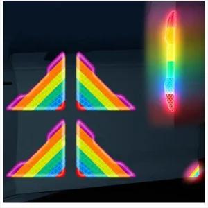 D24 에폭시 반사 모서리 도어가드 활용도높은 편리한 튜닝스티커 꾸미기 자동차튜닝