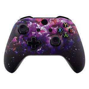 엑스트림레이트 초현실 용암 패턴 전면 하우징 쉘 케이스, One S & X 컨트롤러용 소프트 터치 페이스플레이트 커버 교체 키트 모델 1708 - 컨트롤러 미포함