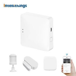 스마트 홈 브리지 지그비 무선 허브 투야 리모컨 문짝 센서 연기 TH 누수