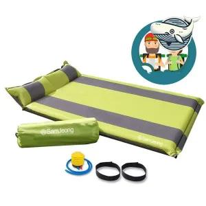 [콩심팥심]초경량 자동충전 캠핑매트 차박용 누웠을 때