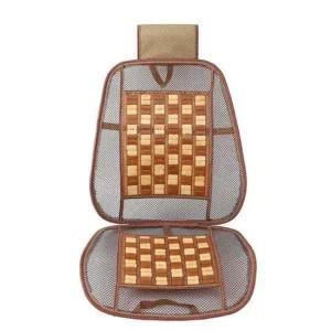 차량용 쿨 시트 여름 대나무 메쉬 시원한 고정형 쿨