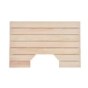 [숲속애] 편백나무 롤 발판 욕실형