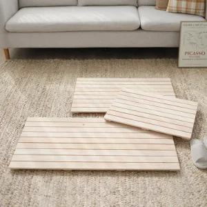 [숲속애] 편백나무 롤 발판 대형