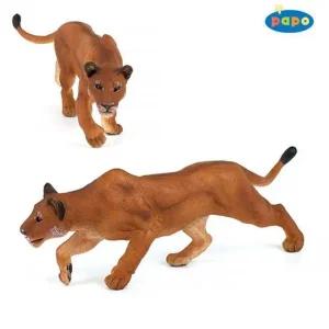 (모형완구) 사냥하는 암사자 동물학습 동물모형 장난감 동물완구 학습완구