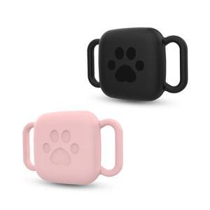 애완동물용 메이트 2024용 액세서리 및 추적기 경량 커버 케이스 개 실리콘 홀더, 분실 방지 스크래치 목걸이 방지, 타일