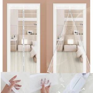 간편설치 현관 방문 투명 PVC방풍비닐 에너지절약 냉방효율 충격방지