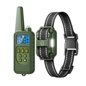 강아지 전기 목걸이 짖음방지 짖음 인식표 개 장치 훈련