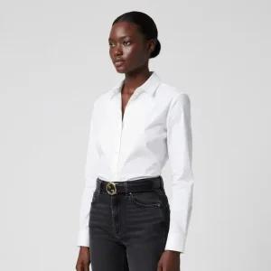 25FW 인터로킹 G 블론디 여성 벨트  690557 0YA0G 1000