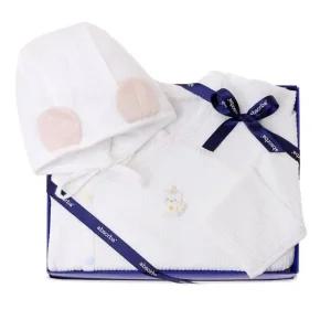 [갤러리아] 베앙코튼모달배냇슈트+모자2종세트(A1A-101165)태교,출산 축하예쁜아기옷