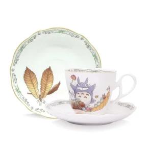 노리다케 토토로 커피잔 3 240ml 1인조 컵받침 세트