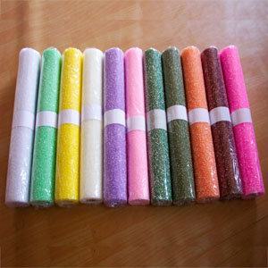 눈망사 1롤/포장지/꽃다발/꽃바구니/발포스치로폴 알갱이/망사포장지