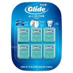 오랄비 글라이드 치실 민트 44m X 6개