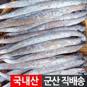 [군산항] 반건조 작은 갈치 대 10미 (1.3kg내외) / 국내산