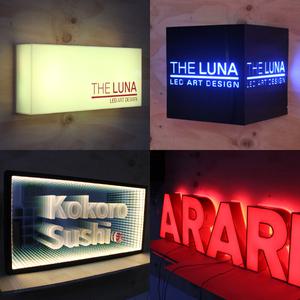 LED 간판 제작 아크릴 갈바 채널 인피니티미러