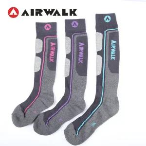 국산 에어워크 스키양말 3켤레 남자 여자 아동 스노우보드 겨울 스포츠 보드양말