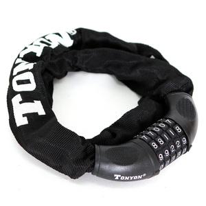 토니온 강철체인 자물쇠 / 블랙 / 전동킥보드자물쇠