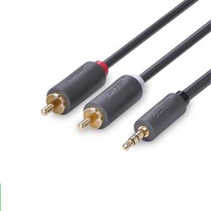 최고급형 3.5파이 AUX 스테레오 2RCA 오디오 LP 연결 선 잭 8M