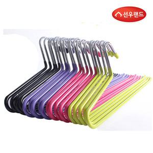 고급 멀티코팅 바지걸이 논슬립옷걸이 15개