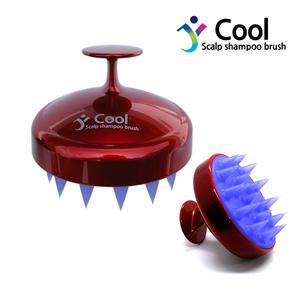 JY 쿨 샴푸브러쉬 레드/두피마사지/두피관리/탈모관리 (구) 쿨그린