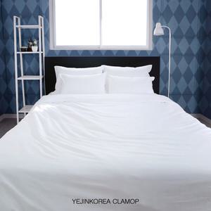 호텔침구 클라모프 120수 무지 순면 호텔 시트커버EK