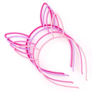 토끼 귀 머리띠 플라스틱 동물 행사 발표회 헤어밴드