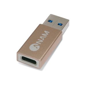아남 AGC-CFAM17 /USB 변환젠더/USB C TYPE TO A 젠더/고속 충전 케이블/갤럭시/엘지 G7/애플/노트북/ANAM
