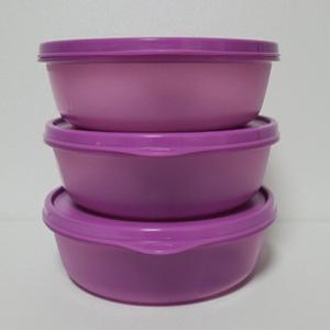 타파웨어 모듈러볼-타파 원형볼세트(316)-3단 보라색