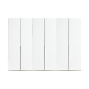 한샘 피카 옷장세트 300cm(높이216cm) 화이트 하이글로시 행거형