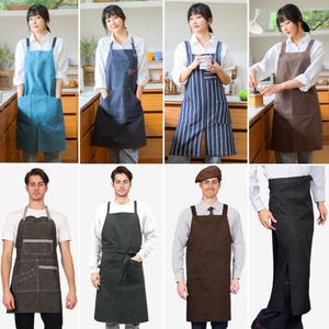 바리스타앞치마 커피숍 카페 바텐더복 타이 모자 직원