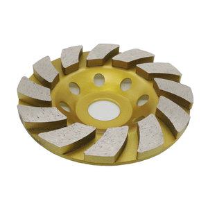 다이아몬드컵 4인치 그라인더날 연마 모따기 콘크리트 대리석 화강암 천연석 평탄작업 페인트 제거