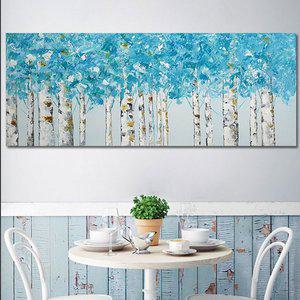 [트리빌리지] 자작나무 그림 북유럽 대형 액자