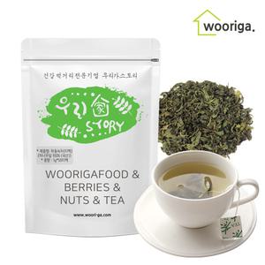 100% 하동 녹차 50티백 녹차잎 티백