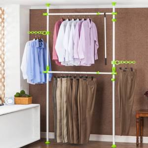 기린산업 노블리 고정식 행거 32mm 2단